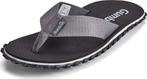 Gumbies Unisex Duckbill Flipflops Black/Grey 38