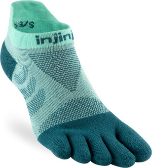 Injinji Women's Ultra Run No-Show Glacier XS/S