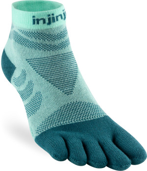 Injinji Women's Ultra Run Mini-Crew Glacier, 35-40