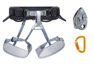 Petzl Kit Corax Grigri Sm’d Dark Gray 1