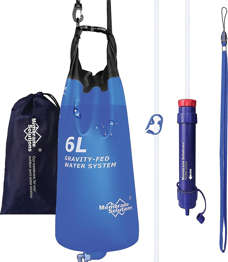 Membrane Solutions Membrane Solution Gravity Bag 6L Nocolor, ONESIZE