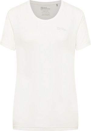 Jack Wolfskin Women's Tech Tee Stark White XL