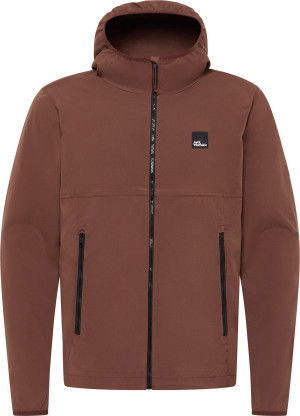 Jack Wolfskin Men's Terracade Jacket Dark Rust, 2XL