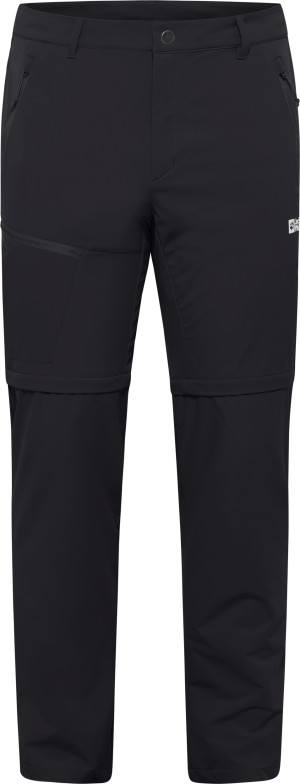 Jack Wolfskin Men's Pico Trail Zip Off Pants  Phantom 50 Regular