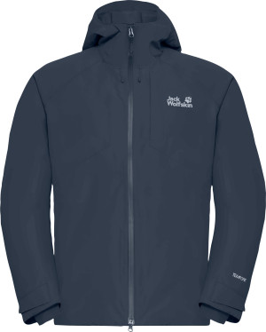 Jack Wolfskin Men's Icecape 2l Down Ins Jacket Rds Midnight Sky, XXL