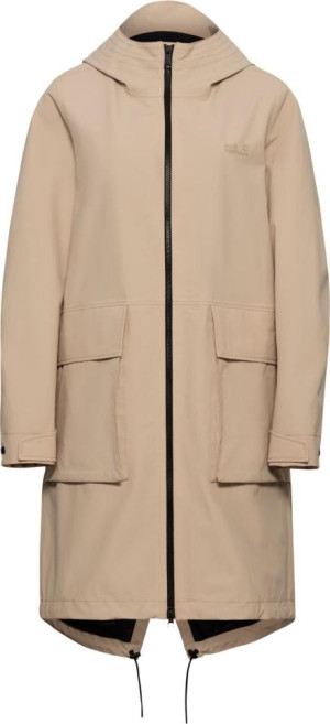 Jack Wolfskin Women's Nabur 2L Coat Oat, XXL