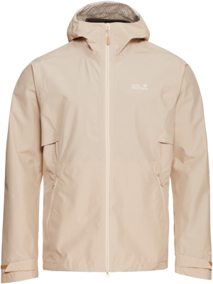 Jack Wolfskin Men's Litestride 3in1Jacket Oyster, XXL
