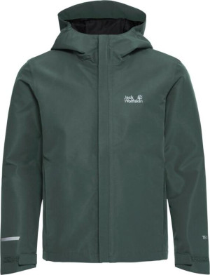 Jack Wolfskin Kids' Haze 2L Jacket Sago Palm, 152