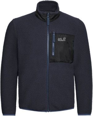 Jack Wolfskin Kids' Lite Curl Fz Dark Navy, 176