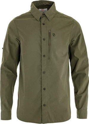 Fjällräven Men's Abisko Hike Shirt Long Sleeve Laurel Green M
