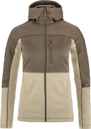 Fjällräven Women's Abisko Trail Fleece Fossil-suede Brown XL