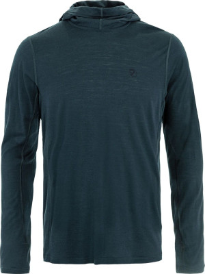 Fjällräven Men's Abisko Wool Hoodie Dark Navy M