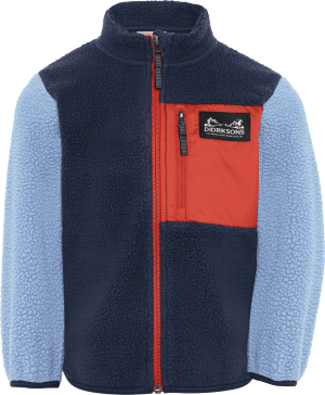 Didriksons Kids' Anten Full-Zip Winter Blue, 110