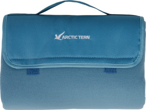 Arctic Tern Picnic Rug Aegean Blue 150 x 135 cm