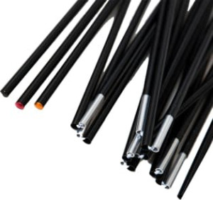 Arctic Tern Spare Pole Set Camp 4 Black OneSize
