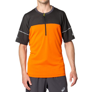 Asics Men's Fujitrail Top Marigold Orange S