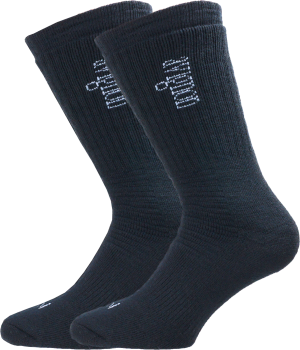 Avignon Unisex Wool Thick Sock Basic Black, 44-47