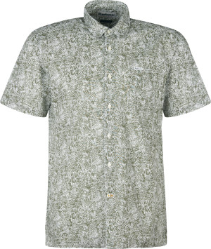Barbour Men's Braithwaite Shortsleeve Summer Shirt Dusty Olive S