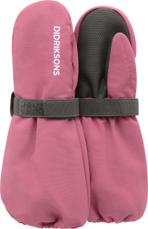 Didriksons Kids' Biggles Mittens Heather Pink 6-8 yr