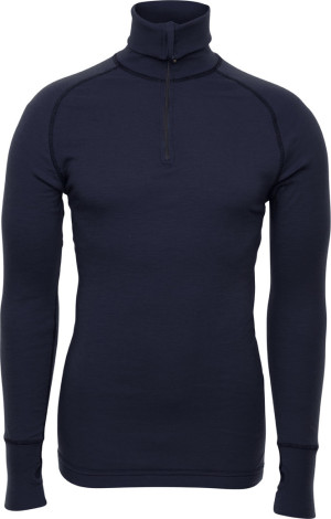 Brynje Unisex Arctic Zip Polo Shirt  Navy XS