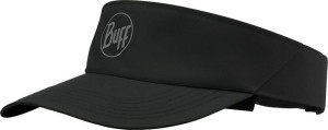 Buff Go Visor Solid Black, One Size