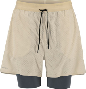 Craft Hypervent 2-in-1 Shorts M Plaster S