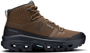 On Men's Cloudrock Mid Waterproof Earth/Black, 42.5