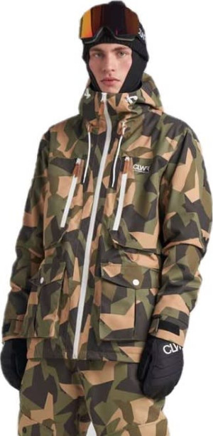 ColourWear Men's Falk Jacket Camo Olive, S