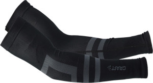 Craft Unisex Seamless Arm Warmer Black, M