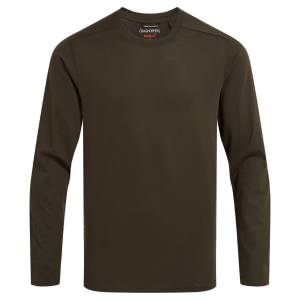 Craghoppers Men's Nosilife Abel Long Sleeved T-Shirt Woodland Green XL