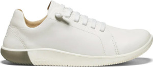 Keen Men's KNX Leather Sneaker Star White/Star White, 45