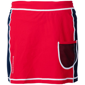 Didriksons Kids' Coral UV Skirt Chili Red 100