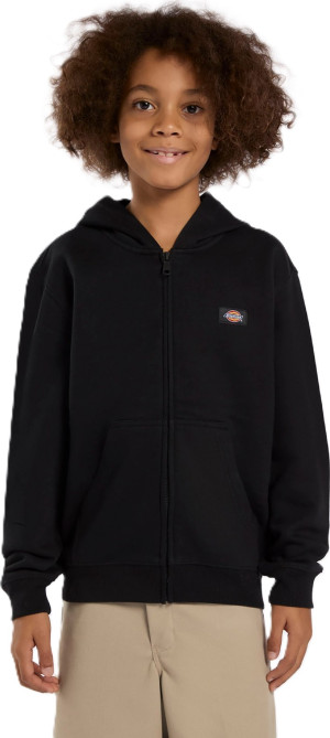Dickies Kids' Youth Oakport Full Zip Hoodie Black S