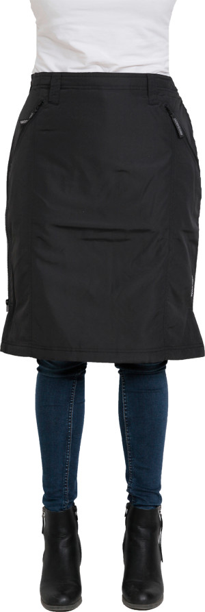 Dobsom Women's Comfort Thermo Skirt Short Black 36