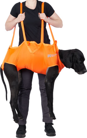 Non-stop Dogwear Dog Rescue Sling Orange L