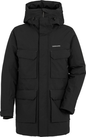 Didriksons Men's Drew Parka 8 Black XXXL