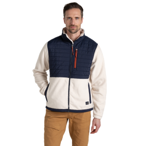 Craghoppers Men's Montadale Hybrid Jacket Ecru / Blue Navy M