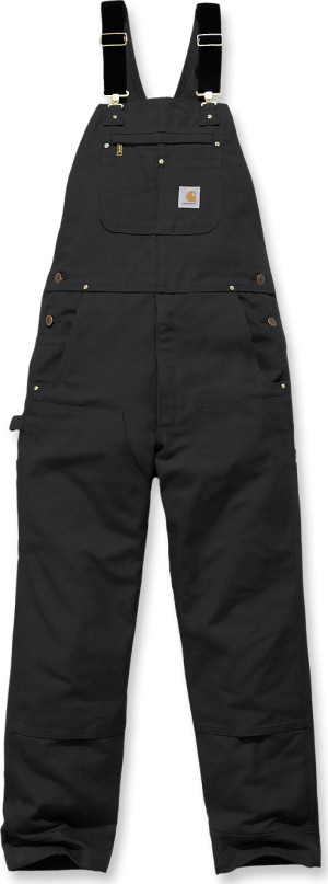 Carhartt Men's Bib Overall Black W36/L32