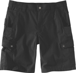 Carhartt Men's Ripstop Cargo Work Short Black W33