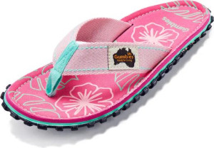 Gumbies Unisex Islander Blush Hibiscus 41