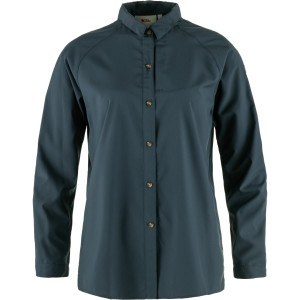 Fjällräven Women's Abisko Hike Shirt Navy XS