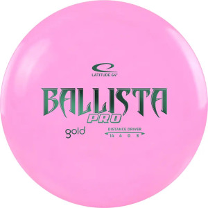 Latitude 64 Gold Driver Ballista Pro Pink 173g+