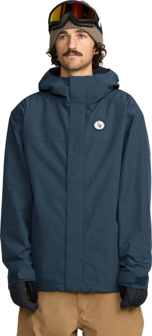 Volcom Men's Buckthreeeighty Jacket Deep Blue M