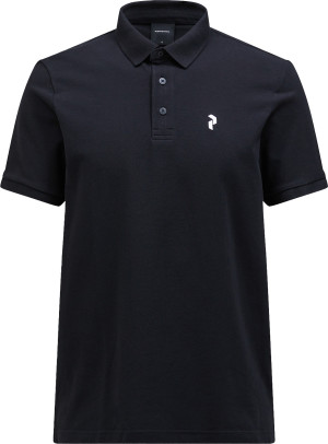 Peak Performance Men's Classic Cotton Polo Black, XXL