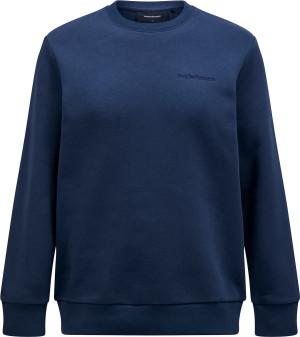 Peak Performance Men's Original Small Logo Crew Blue Shadow M