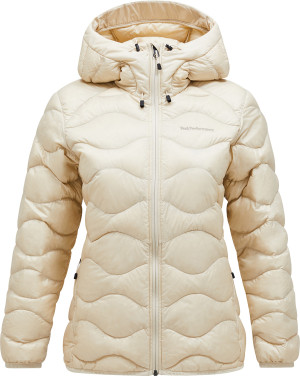 Peak Performance Women's Helium Down Hood Jacket Sand Fog, L