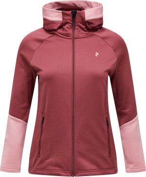 Peak Performance Women's Rider Essentials Zip Hood Wild Rouge S