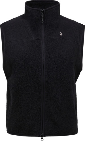 Peak Performance Women's Naturerush Pile Vest Black, L