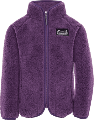 Didriksons Kids' Gibbs Full Zip 2 Northen Purple 120