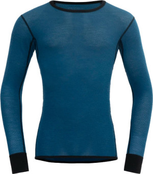Devold Men's Wool Mesh Shirt Flood/caviar XXL